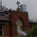 St Johns Goulburn Building On Fire