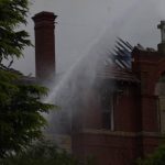 St Johns Goulburn Building On Fire