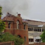 St Johns Goulburn Building On Fire