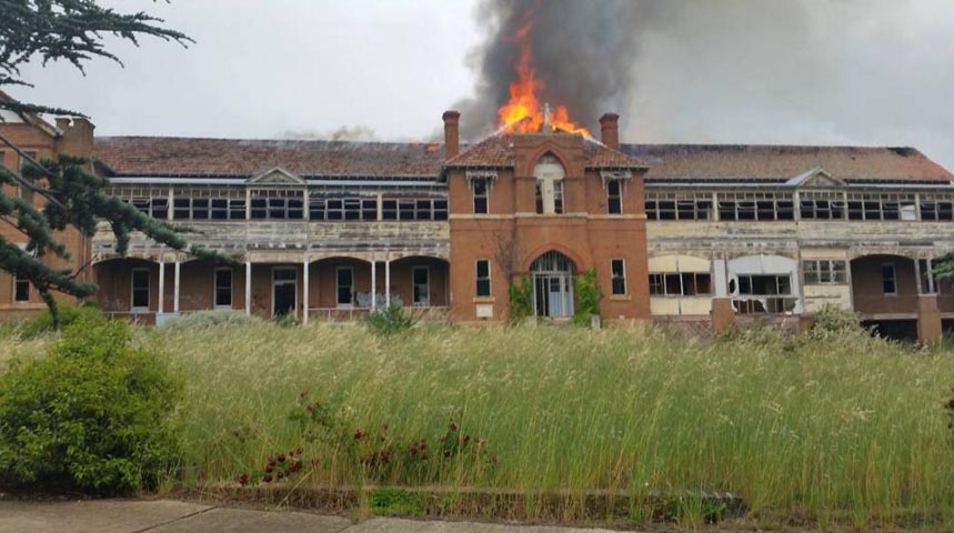 St John’s Orphanage is Burning Down!