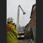 St Johns Goulburn Building On Fire