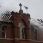 St Johns Goulburn Building On Fire